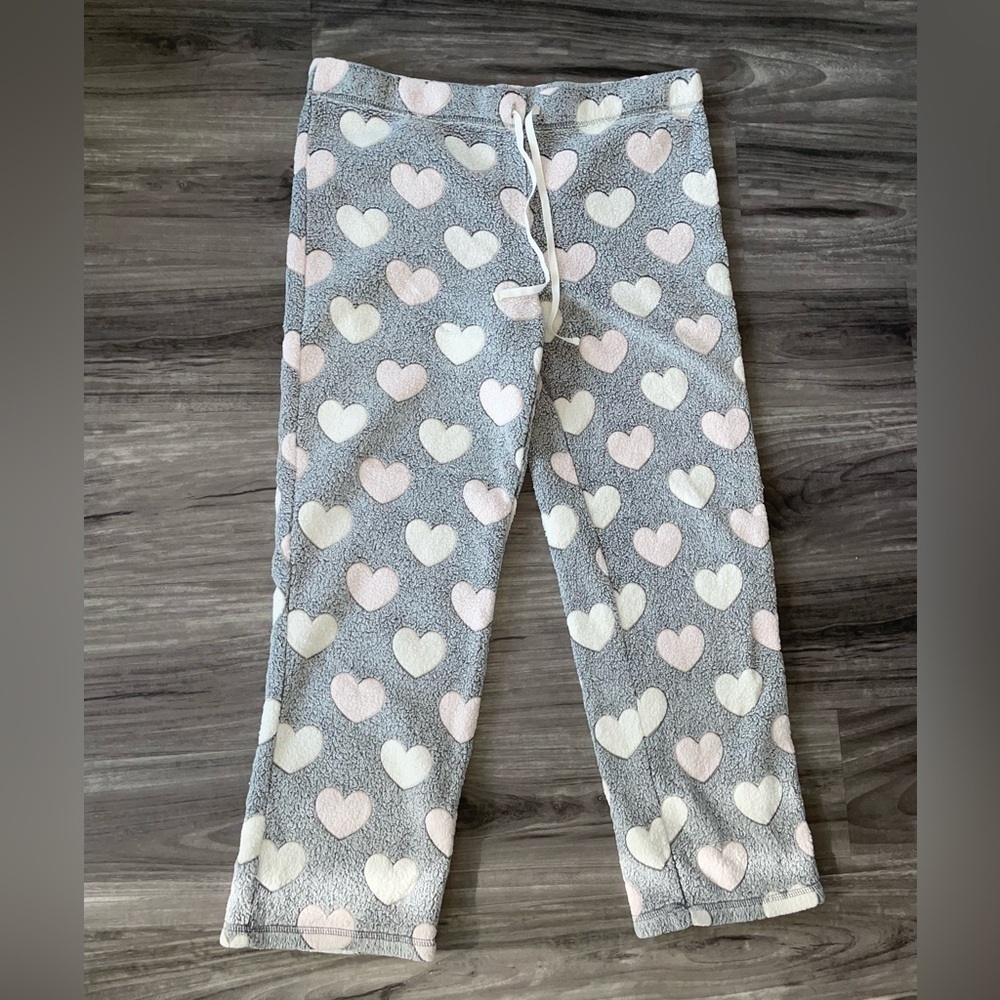 🚨XL women’s pj pants Valentine’s Day comfy plush hearts
